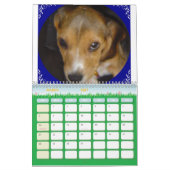 ビーグル犬Calander カレンダー (3月 2027)