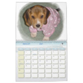 ビーグル犬Calander カレンダー (2月 2027)