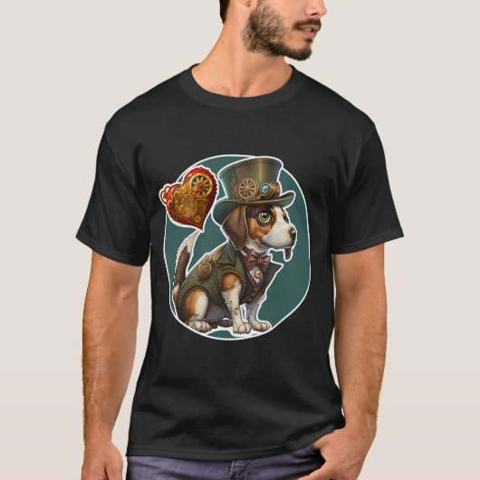 ビーグル犬Tシャツ Tシャツ (正面)