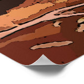 ビーグル絵画ーズのポスター ポスター (角)