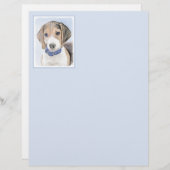 ビーグル絵画ーズ – かわいいオリジナルドッグアート (正面/裏面)