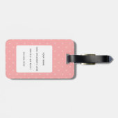 ビーグル荷物タグ ラゲッジタグ (裏面横)