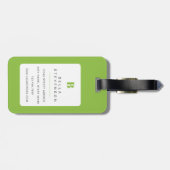 ビーグル荷物タグ ラゲッジタグ (裏面横)