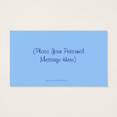 ビーグル蝶かわいいパーソナライズされたギフトカードラベル (裏面)