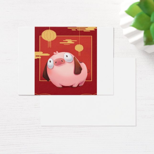 ビーグル豚_ピグ恋人 (デスク)