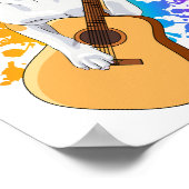 ビーグル遊ッグのアコースティックギター ポスター (角)