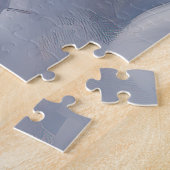 ビーグル雪のクリスマスを手放す ジグソーパズル (側面)