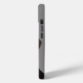 ビーグル頭が切れるフォン・ケース Case-Mate iPhoneケース (裏面 / 左)