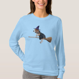 ビーグル魔女 Tシャツ