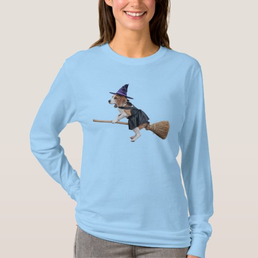 ビーグル魔女 Tシャツ (正面)