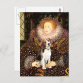 ビーグル1 – クイーンエリザベスI ポストカード (正面/裏面)