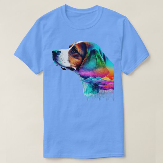 ビーグル1 Tシャツ (デザイン正面)