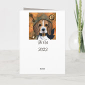 ビーグル カード (裏面)