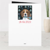 ビーグル カード (裏面)