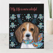 ビーグル カード (正面)