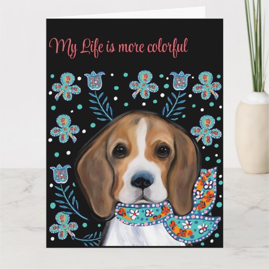 ビーグル カード (正面)