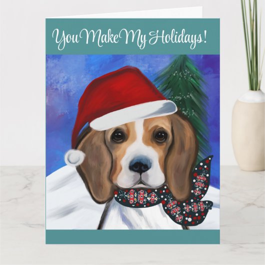 ビーグル カード (正面)