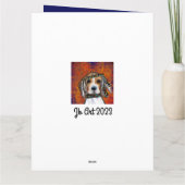 ビーグル カード (裏面)