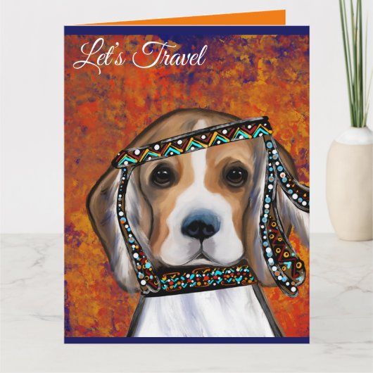 ビーグル カード (正面)