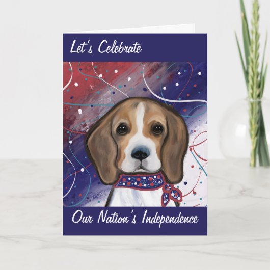 ビーグル カード (正面)