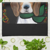 ビーグル キッチンタオル (折り畳み)