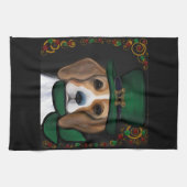 ビーグル キッチンタオル (横)