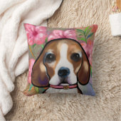 ビーグル クッション (ブランケット)