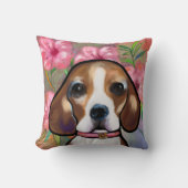 ビーグル クッション (正面)