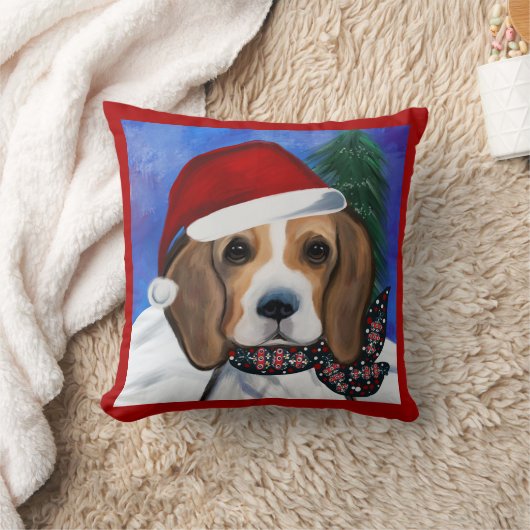 ビーグル クッション (ブランケット)