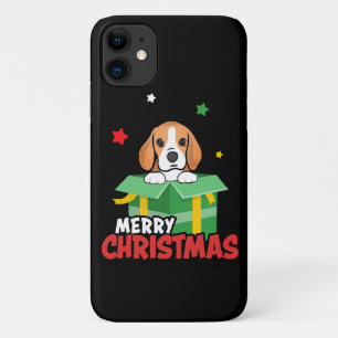 ビーグル サンタ 犬好き メリークリスマス クリスマス iPhone 11 ケース