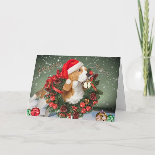 ビーグル・ジングル・ベル・カード シーズンカード (正面)