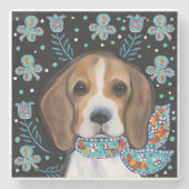 ビーグル ストーンコースター (正面)