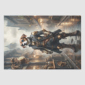 ビーグル – デコページ –  薄葉紙 (正面)