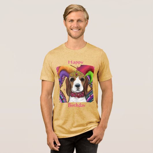 ビーグル トライブレンドＴシャツ (正面全面)