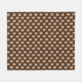 ビーグル フリースブランケット (正面(横))