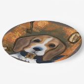 ビーグル ペーパープレート (アングル)