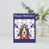 ビーグル ポストカード (スタンド正面)