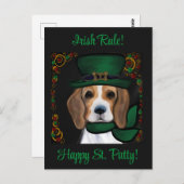 ビーグル ポストカード (正面/裏面)