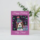 ビーグル ポストカード (スタンド正面)