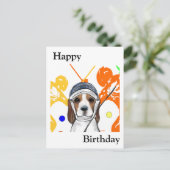 ビーグル ポストカード (スタンド正面)