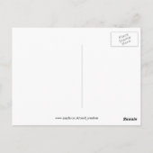 ビーグル ポストカード (裏面)