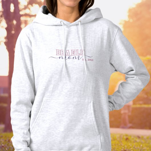 ビーグル・ママと年 パーカ