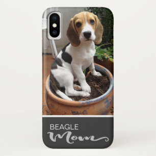 ビーグル・ママ・スムースさん、あなたの犬の写真を追加 iPhone X ケース