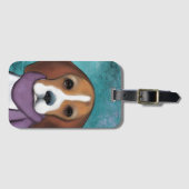 ビーグル ラゲッジタグ (正面横)