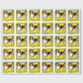 ビーグル ラッピングペーパー (フラット)