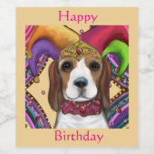 ビーグル ワインラベル (シングルラベル)