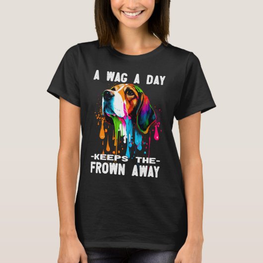 ビーグル 犬 犬の飼い主 1 Tシャツ (正面)