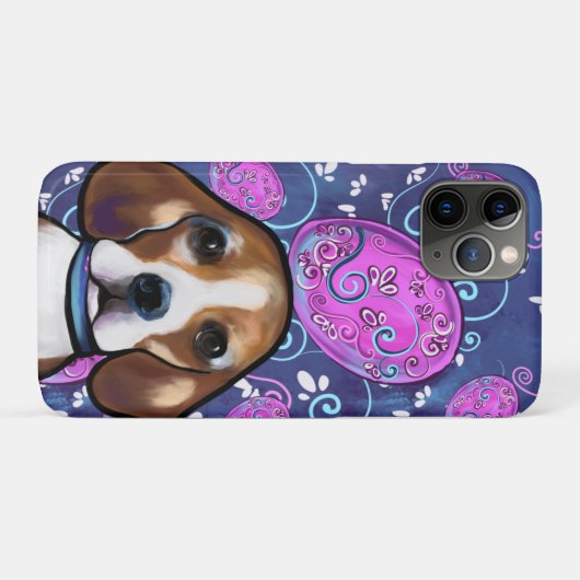 ビーグル Case-Mate iPhoneケース (裏面(横))