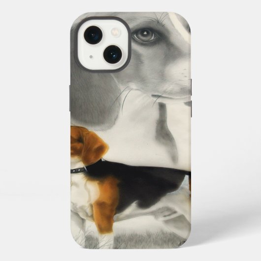 ビーグル iPhoneケース (裏面)