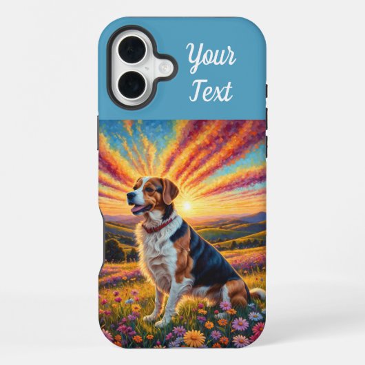 ビーグル iPhoneケース (裏面)